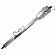 Flaming River Steering Column - Paintable Stainless Steel Silver - FR30012C