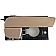 Help! By Dorman Interior Door Handle - Lever Plastic Beige Single - 82417