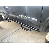 N-Fab Nerf Bar 3 Inch Steel Round - N1678CC