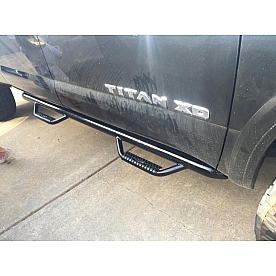 N-Fab Nerf Bar 3 Inch Steel Round - N1678CC