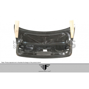 Extreme Dimensions Trunk Lid - Gloss Carbon Fiber Plastic Clear - 107376-4