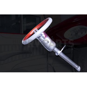 Flaming River Steering Column Bell Style 30 Inch Black Stainless Steel - FR2102230B