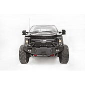 Fab Bumper Premium 1-Piece Design Steel Black - FS17-A4152-1