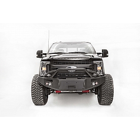 Fab Bumper Premium 1-Piece Design Steel Black - FS17-A4152-1