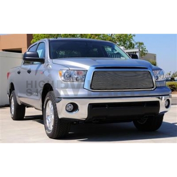 T-Rex Truck Products Grille Insert - Horizontal Bar Rectangular Polished Aluminum - 20961