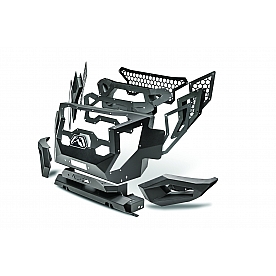 Fab Bumper Grumper Modular Design Steel Black - GR4100-1