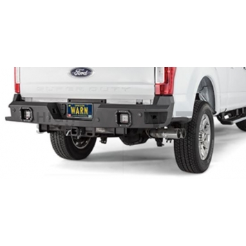Warn Bumper Ascent 1-Piece Design Steel Black - 98050