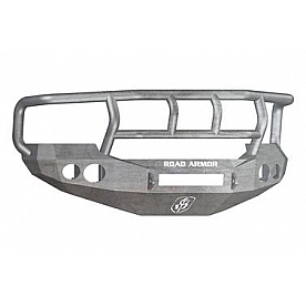 Road Armor Bumper Stealth Titan II 1-Piece Design Steel Natural - 60502ZNW