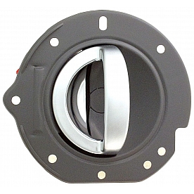 Help! By Dorman Interior Door Handle - Paddle OEM Gray Housing With Silver Lever Single - 88242
