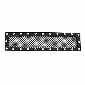 Paramount Automotive Bumper Grille Insert Wire Mesh Powder Coated Black Stainless Steel - 460744