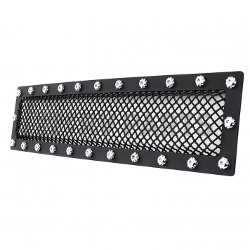 Paramount Automotive Bumper Grille Insert Wire Mesh Powder Coated Black Stainless Steel - 460744-2