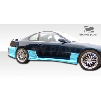 Extreme Dimensions Side Skirt - Primered Fiberglass Reinforced Plastic Black Set of 2 - 101160