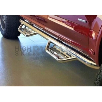 N-Fab Nerf Bar 3 Inch Stainless Steel Round - HPC1573QCS