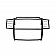 Westin Automotive Grille Guard 1-1/2 Inch Black Powder Coated Steel - 40-3875