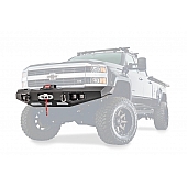 Warn Bumper Ascent 1-Piece Design Steel Black - 100921