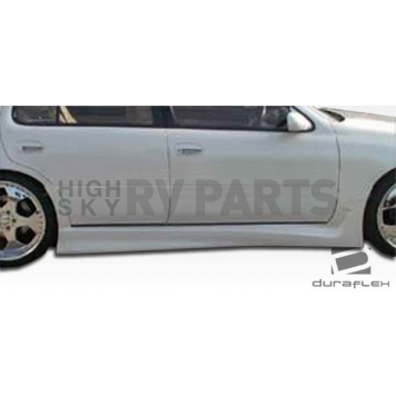 Extreme Dimensions Side Skirt - Primered Fiberglass Reinforced Plastic Black Set of 2 - 101261-2