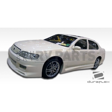 Extreme Dimensions Side Skirt - Primered Fiberglass Reinforced Plastic Black Set of 2 - 101261-7