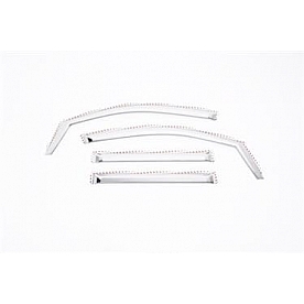 Putco Rainguard - Chrome Plated Plastic Set Of 4 - 480038
