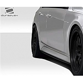 Extreme Dimensions Side Skirt - Matte Fiberglass Reinforced Plastic Black Set of 2 - 109455