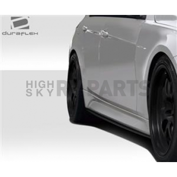 Extreme Dimensions Side Skirt - Matte Fiberglass Reinforced Plastic Black Set of 2 - 109455