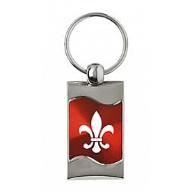 Automotive Gold Key Chain 3075FDLRED