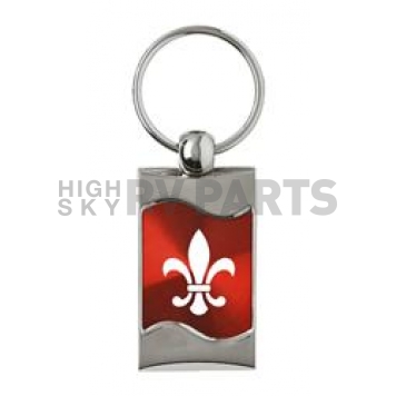 Automotive Gold Key Chain 3075FDLRED