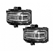 Recon Accessories Exterior Mirror Turn Signal Light 64245WHCLX