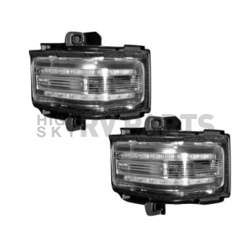 Recon Accessories Exterior Mirror Turn Signal Light 64245WHCLX