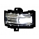 Recon Accessories Exterior Mirror Turn Signal Light 64245WHCLX
