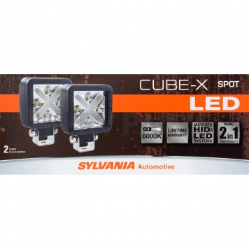 Sylvania Silverstar Driving/ Fog Light - LED CUBEXSPBX2