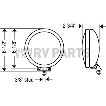 KC Hilites Driving/ Fog Light 127-1