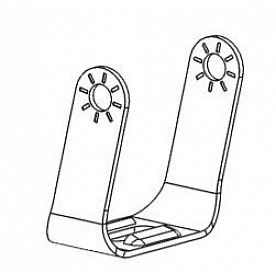 Westin Public Safety Driving/ Fog Light Mounting Bracket 58991PK