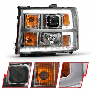 ANZO USA Headlight Assembly 111483-1