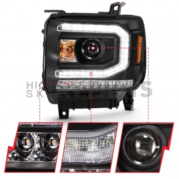 ANZO USA Headlight Assembly 111485-1