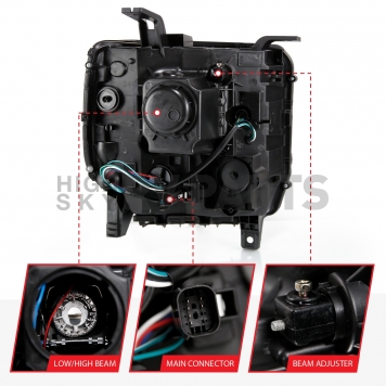 ANZO USA Headlight Assembly 111485-2