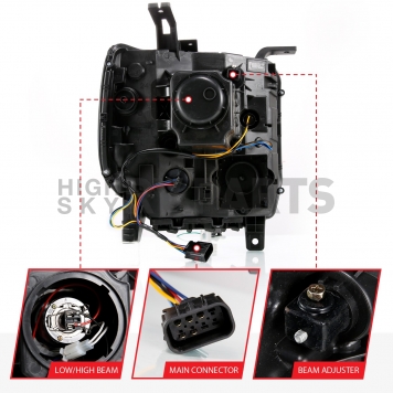 ANZO USA Headlight Assembly 111488-2