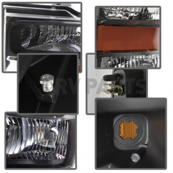 Xtune Headlight Assembly 9022418-3