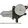 Cardone (A1) Industries Power Window Motor 8215038