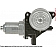 Cardone (A1) Industries Power Window Motor 8215054
