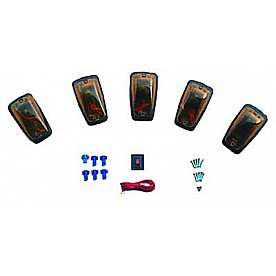 Pacer Performance Roof Marker Light 5 Pieces - 20-220