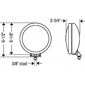 KC Hilites Driving/ Fog Light 1124