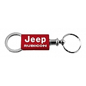 Automotive Gold Key Chain 3718RUBRED