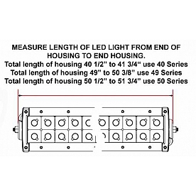 N-Fab Light Bar Mounting Kit C0750LRTX