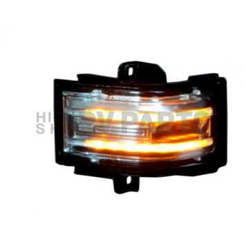 Recon Accessories Exterior Mirror Turn Signal Light 264245AMCL-1