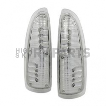 Xtune Exterior Mirror Turn Signal Light LED Amber Set Of 2 - 9924712