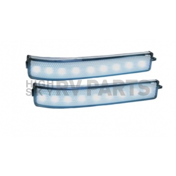 Recon Accessories Exterior Mirror Turn Signal Light 264241WHCL-1