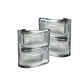 Recon Accessories Exterior Mirror Turn Signal Light 64140WHCLS
