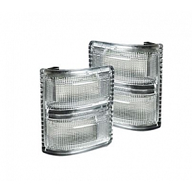 Recon Accessories Exterior Mirror Turn Signal Light 64140WHCLS