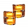 Recon Accessories Exterior Mirror Turn Signal Light 64140WHCLS