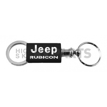 Automotive Gold Key Chain 3718RUBBLK
